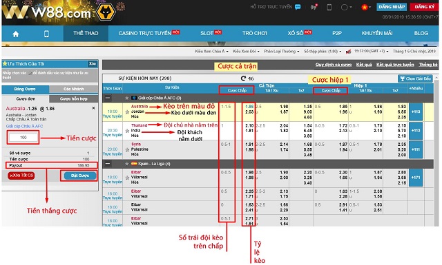 Giao diện hướng dẫn chơi cá độ bóng đá ở nhà cái Giao diện hướng dẫn chơi cá độ bóng đá ở nhà cái