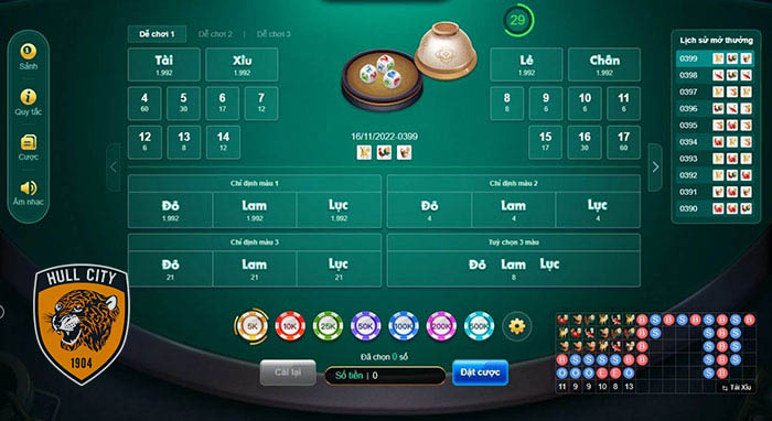 lắc bầu cua trên mạng