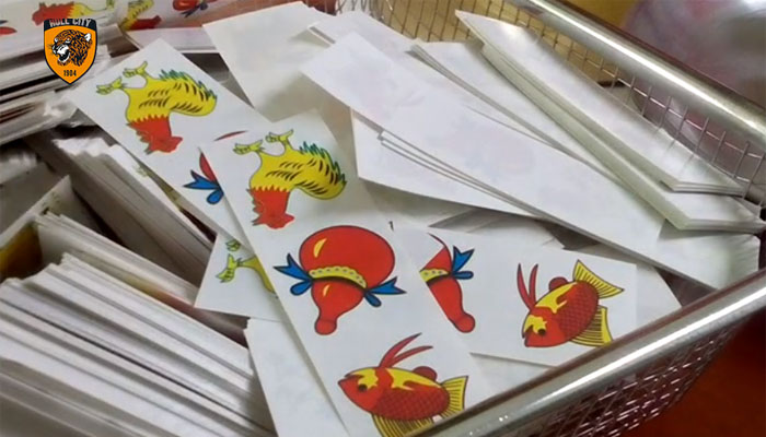 cách làm hột bầu cua bằng giấy