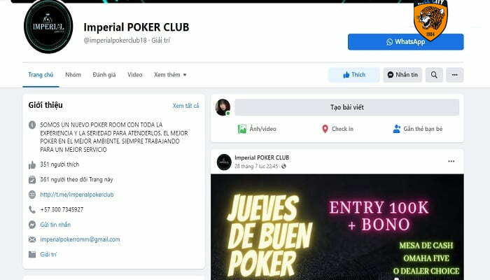 câu lạc bộ poker sài gòn