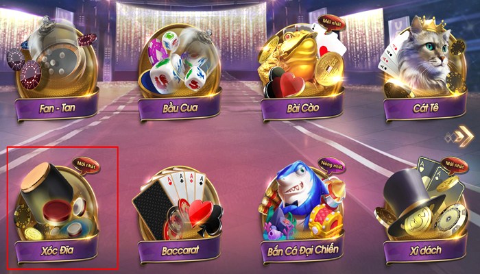 Cổng game chơi xóc đĩa hàng đầu