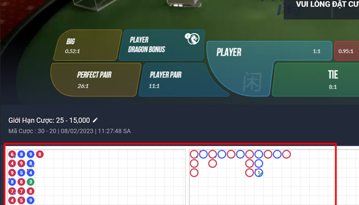 kỹ thuật canh bài baccarat