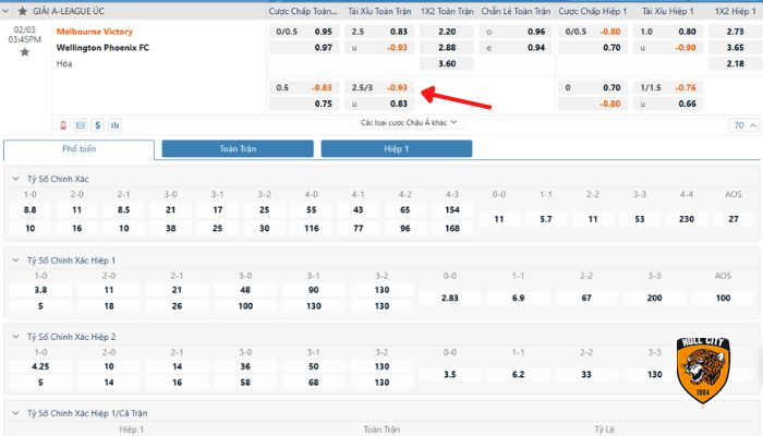 tài xỉu 2.503 là gì