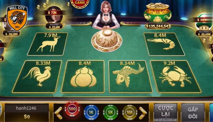 tính xác suất khi chơi bầu cua