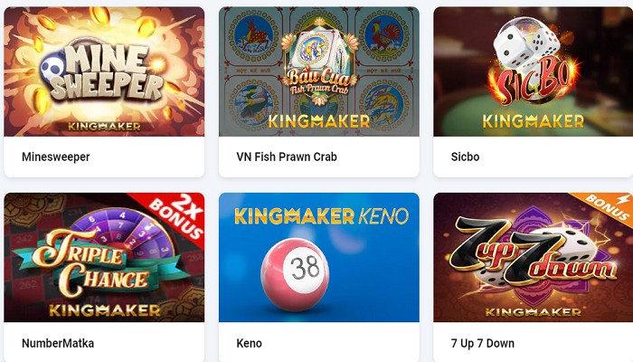 Nhà cái xóc địa tặng thưởng miễn phí