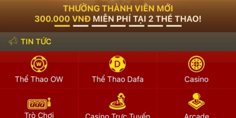 Sân chơi luôn mang đến cho người chơi các chương trình khuyến mãi